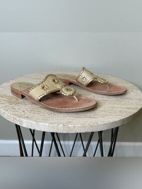 Jack Rogers 1960 Original Jacks Sandals Thongs Size 8.5